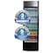 Premium Levella 15.5 cu. ft. Commercial Display Refrigerator One Glass Door Merchandiser in Black  PRF1557DX - alternate 7